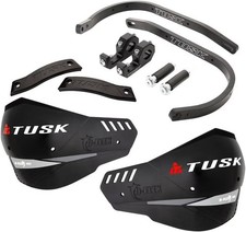 Tusk D-Flex Pro Handguards Black Aluminum for Kawasaki KLR650 1997-2025 7/8in picture