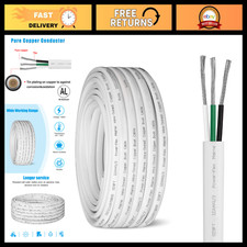 12 Gauge Marine Wire 12/3 Triplex Boat Cable - Heavy Duty 10FT Marine Grade Wire picture