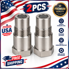 M18 x 1.5 Oxygen Sensor Thread Repair Nut Bung with Filter Screen – 2Pcs picture