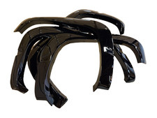 Painted Black 8555 For 88-99 Chevy GMC C/K Pickup Tahoe Fender Flares OE Style picture