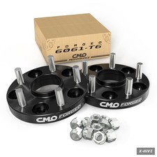 Customadeonly 5x120 to 5x112 Hubcentric Wheel Adapters Black (2pcs 20mm Thick... picture