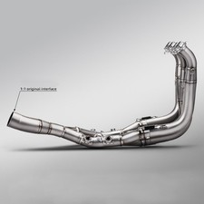 Titanium Alloy FOR BMW S1000RR 2019-2026 Whole System Exhaust Header Link Pipe picture