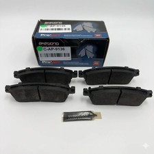 Akebono ACT883 Rear Ceramic Brake Pad Set fits 2002-2009 Chevrolet Trailblazer picture