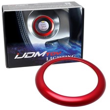 Sports Red Engine Push Start Button Outer Decor Ring Trim For Nissan Infiniti picture