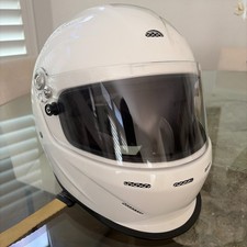 Conquer Snell SA2020 Aerodynamic Vented Full Face Auto Racing Helmet XL picture