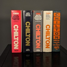 Chilton's Auto Repair Manuals Lot Of 5 1964-1992 picture