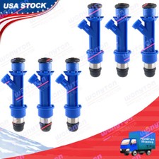 6x UPG 8-Hole Fuel Injectors For Pontiac Oldsmobile Chevrolet Buick V6 25323972  picture