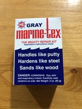 MARINE-TEX GRAY EPOXY REPAIR - 2 OZ picture