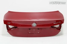 2017-2021 ALFA ROMEO GIULIA TRUNK DECK LID SHELL PANEL COVER W/ LOGO EMBLEM OEM picture