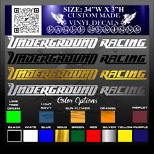 Underground Racing Vinyl Decal Sticker #217 picture