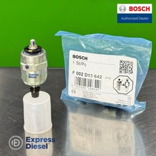 F002D13642 Bosch Stop shut off Solenoid 12V 0330001042 for various VE fuel pumps picture