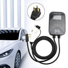 32A Wallbox Electric Vehicle Charger Car EV Charging Station J1772 7.6KW 20FT F8 picture