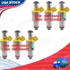 6Pcs Fuel Injectors For 82-87 BMW 2.7L I6 325 E ES 528E 0280150126  picture