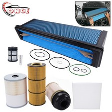 Engine Air Oil Filter Kit Fits Detroit DD13 DD15 DD16 AF27879 P551063 P551005 picture