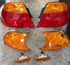 Original Authentic OEM Parts 2000 2001 BMW 3 Series Front Rear Lights Set picture