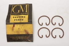Lot of 4 NOS 1935-38 Chevrolet Master Deluxe Steering Knuckle Lock Ring 378138 picture