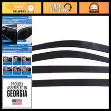 Low Profile Rain Guards for 2021-2025 Cadillac Escalade, Tahoe, Yukon | 4 pcs Da picture