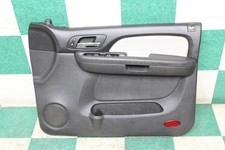 ⚠️WORN⚠️ 07-09 Sierra Black Gray Front Passenger Right RH Door Trim Panel OE WTY picture