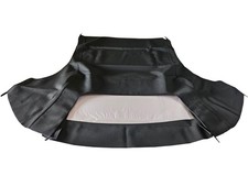 Fits 1995-2001 Toyota Celica Soft Top Canvas Black PlWindow picture