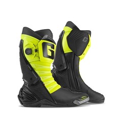 GAERNE GP1 LS black and yellow motorcycle and sports boots picture