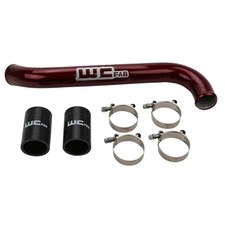 Wehrli for 17-19 Chevrolet 6.6L L5P Duramax Upper Coolant Pipe - WCFab Red picture
