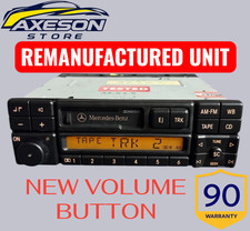 OEM 1998-2002 MERCEDES W210 E320 E430 E55 BECKER RADIO CASSETTE REMANUFACTURED picture
