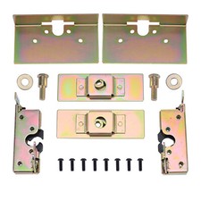 Large Bear Jaw Claw Door Latches Installation Kit Heavy Duty with Striker Bolts picture