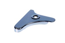 JAGUAR E-TYPE S3 DHC ROADSTER B POST TOP CHROME COVER FINISHER LEFT HAND BD38320 picture