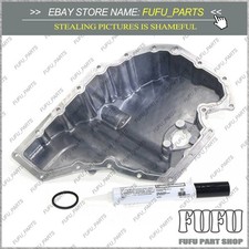 OEM Engine Oil Pan Alumiun For Audi A4 A5 A6 A8 Q5 1.8 2.0T 06L103598F picture