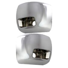 Pair Set of 2 Bumper Face Bar Ends Extensions Front Driver & Passenger Side picture