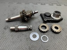 1984-85 Honda ATC200X OEM Kickstarter Kick Start Spindle Shaft Gear Spring Cover picture