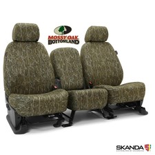 Coverking Mossy Oak Bottomland Camo Neosupreme Seat Covers for GMC Sierra picture