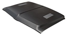 JEGS Custom Hood w/Louvers Fits Select 1969-1972 Chevy GM Trucks [Steel, Black picture