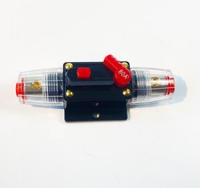 80 Amp Circuit Breaker Dual Battery Fuse For Car/Boat 12V-24V DC IP67 Waterproof picture