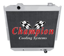 ER Champion 3 Row Radiator Chevy Conversion for 1957 Oldsmobile Starfire picture