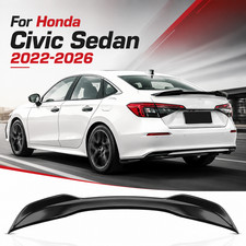 Honda Civic Sedan 2022-2026 Duckbill Rear Spoiler Trunk Lip Sport Style picture