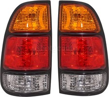 For 2000-2006 Toyota Tundra Pair Rear Taillights Lamps Driver and Passenger Side picture