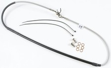 Galfer Steel Braided CR Style Front Brake Line Yamaha 1998-2021 YZ125 YZ250 picture