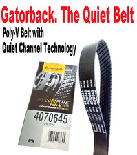 Serpentine Poly-V The Quiet Belt Gatorback CONTINENTAL ELITE 4070645, 7PK1640 picture
