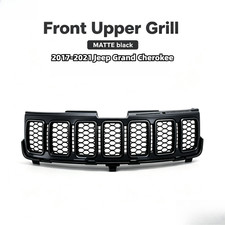 US Stock！Fit To 2017-2021 Jeep Grand Cherokee Front Upper Grill Assembly picture