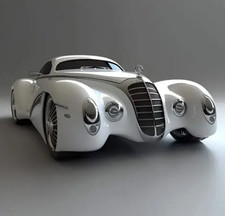 Mercedes-Benz Custom Built Concept Car w/Original Wheels/Rims1:12SCALE MODEL picture