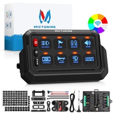 12V Wireless Switch Panel, 4/6/8/12 Gang LED Light Circuit Control Relay System picture