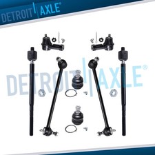 8pc Front Ball Joint Sway Bars Tie Rods Kit for Chrysler Sebring Dodge Stratus picture