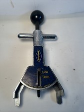 Vintage Goodyear Belt Tension Gauge Automotive Fan Belt Tensioner Tool Chrome picture