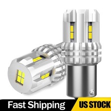 2/4X 1156 7506 LED Reverse Backup Light Bulbs 6000K White Canbus Error Free picture