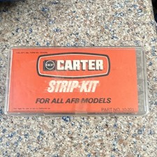 Carter Carburetor Strip Kit Part Number 10-201 picture