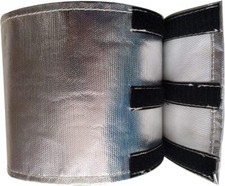 Swi Parts Universal Starter Heat Shield 7 X 24 In Wrap Self Attaching picture