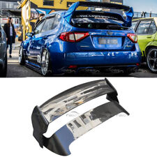 For 08up Subaru Impreza GRB WRX STI Carbon Fiber Rear Spoiler Wing +Brake Light  picture