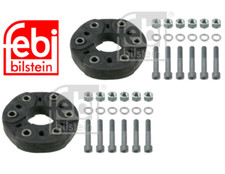 Driveshaft Flex Joint Disc Kit Front & Rear 2pc OEM Febi for Mercedes Base Sport picture