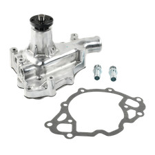 Polished Alum High-Flow Mechanical Water Pump for SBF Ford Small Block 302 351W picture